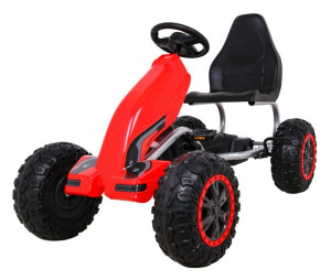 Duży Gokart STRONG czerwony - B012.CR