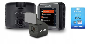Kamera Samochodowa Mio C380 Dual Rejestrator+128gb