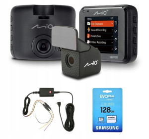Kamera Samochodowa Mio C380 Dual+smartbox 3+128gb