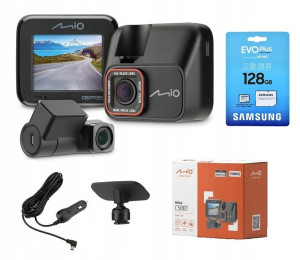 Kamera Samochodowa Mio C588t Dual + Karta 128gb