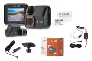 Kamera Samochodowa Mio C588t Dual+256gb+smartbox 3
