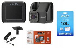 Kamera Samochodowa Mio Mivue C545 + Karta 128gb