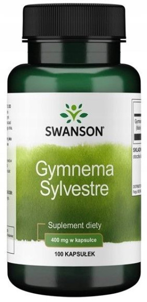 Swanson Gymnema Sylvestre 100kaps. Odchudzanie