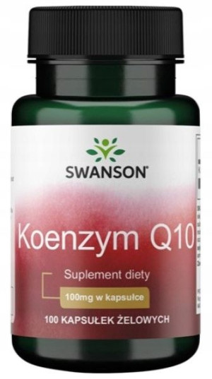 Swanson Koenzym Q10 100kaps. Krążenie Antyoksydant