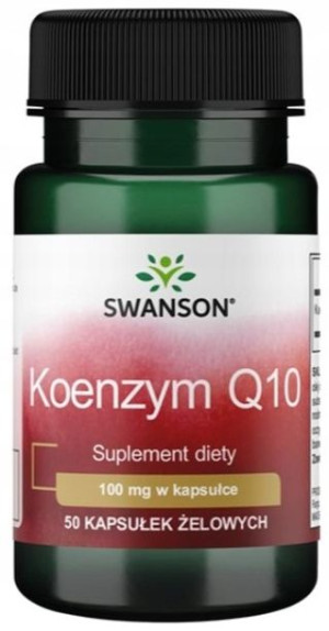 Swanson Koenzym Q10 100mg 50kaps. Antyoksydant