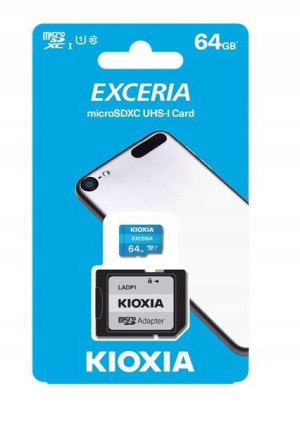 KARTA PAMIĘCI KIOXIA Exceria microSDXC 64GB