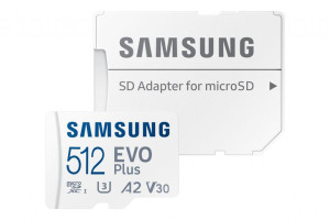 SAMSUNG EVO+ KARTA microSD 512GB class10 2021