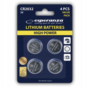 Bateria Cr2032 Guzikowa Litowa 3v Baterie 4 Szt.