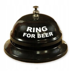 Dzwonek Na Piwo Na Biurko Ring For Beer Gadżet
