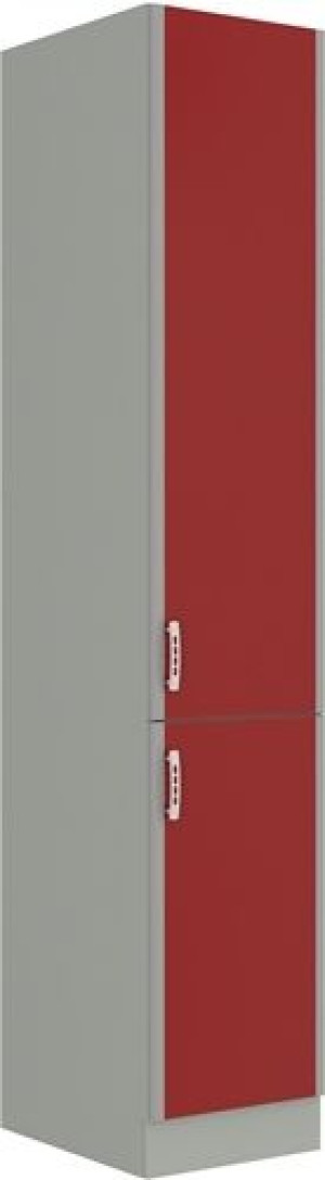Słupek Kuchenny Etna 40 Dk-210 2f Szary/bordo