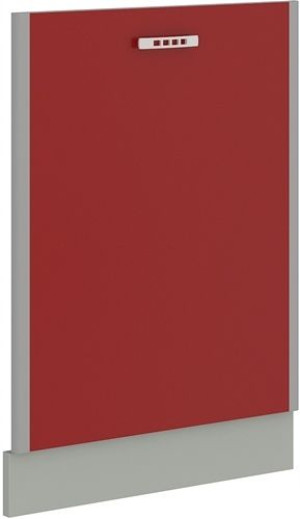 Front Zmywarki Etna Zm 713 X 596 Szary/bordo