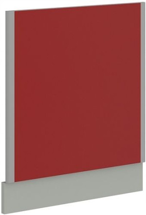 Front Zmywarki Etna Zm 570 X 596 Szary/bordo