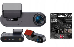 Viofo Wm1 Rejestrator Trasy Gps Wifi Bt Qhd +256gb