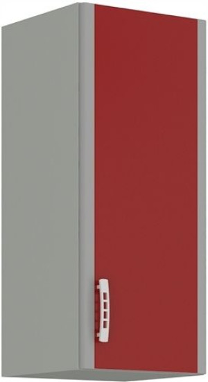 Szafka Górna Etna 30 G-72 1f Szary/bordo