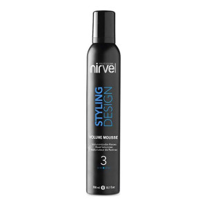 Pianka nadająca Objętość Styling Design Volume Mousse Nirvel (300 ml)