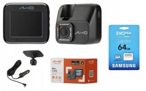 Wideorejestrator Mio Mivue C545 Kamera + 64gb