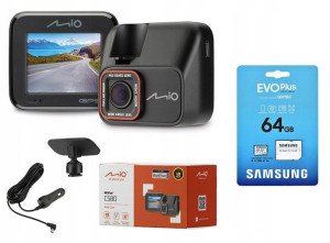 Wideorejestrator Mio Mivue C580 Kamera +karta 64gb