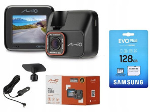 Wideorejestrator Mio Mivue C580 Kamera+karta 128gb