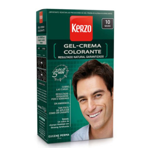 Koloryzacja permanentna w kremie Kerzo 10 - Czarny