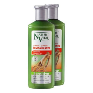 Szampon Rewitalizujący Sensitive Naturvital (2 x 300 ml)