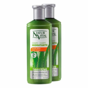 Szampon Nawilżający Sensitive Naturvital (2 x 300 ml)
