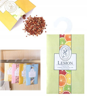 Zawieszka Do Szafy Lemon Odświeżacz Zapach Mole