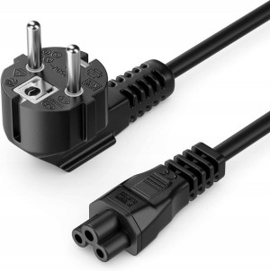Kabel Przewód Zasilający Do Laptop Koniczynka 1,5m