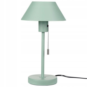 Lampa stołowa metalowa jasnozielona CAPARO Lumarko