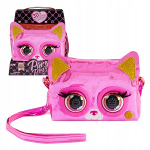 Purse Pets Kotek Torebka Interaktywna Z Oczami 5+