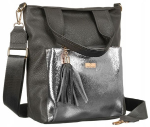 Elegancka, mała shopperka ze skóry ekologicznej — Peterson
