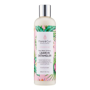 Odżywka ułatwiające rozczesywanie Flora & Curl Hydrate Me Miód Woda różana