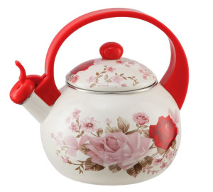 Czajnik Emaliowany 2.2l Zilner Red Rose Zl-4012-rr
