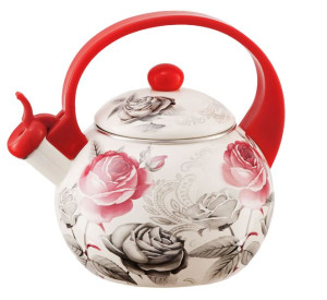 Czajnik Emaliowany 2.2l Zilner Rose Ii Zl-4012-r2
