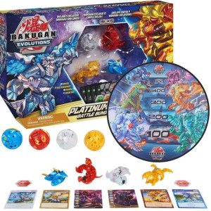 Bakugan Evolutions Zestaw Platinum Battle Bundle Figurki Karty BakuCores Ma