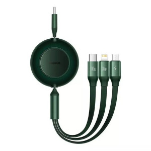 Kabel USB-C 3w1 Baseus Bright Mirror 4, micro USB / Lightning / USB-C,