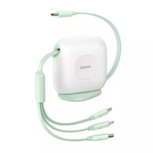 Kabel USB Baseus Fabric 3w1 USB-C / Lightning / Micro 3,5A 1,7m (szary)