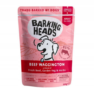 Karma mokra dla psa Barking Heads wołowina 300 g