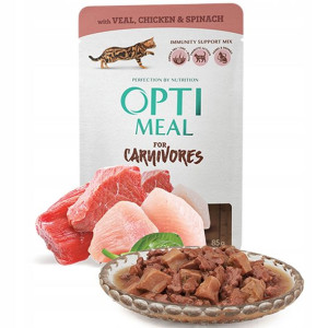 Mokra karma dla kota Optimeal mix smaków 85g
