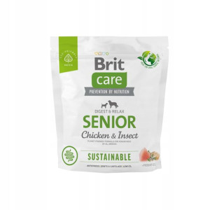 Brit Care Sustainable Senior Chicken Insect 1kg