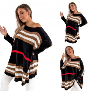 Stylowe i ciepłe swetry damskie w wersji plus size