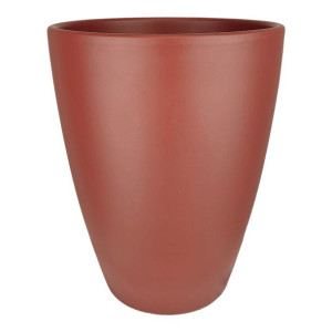Osłonka ceramiczna Tuska na storczyka ciemno różowa 13cm