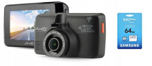MIO MiVue 798 Pro 2.8K QHD WiFi GPS 60fps + 64GB