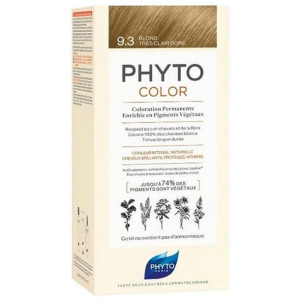 Koloryzacja permanentna Phyto Paris Color 9.3-rubio dorado muy claro
