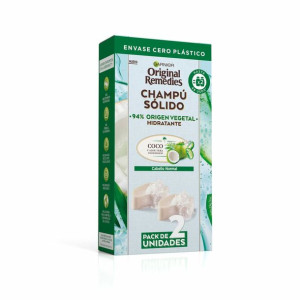 Szampon w kostce Garnier Original Remedies X Kokos Nawilżający 2 Sztuk 60 g