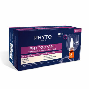 Ampułki przeciw Wypadaniu Włosów Phyto Paris Phytocyane Progressive