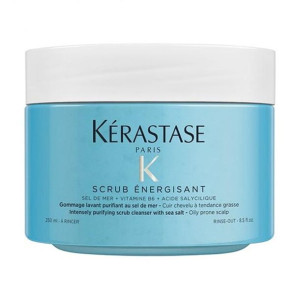 Peeling do skóry głowy Fusio-scrub Kerastase Włosy przetłuszczające się