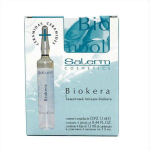 Zabieg wzmacniający włosy Salerm Biokera (4 x 13 ml)