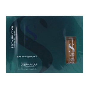 Kuracja do Włosów intensywny Blask Alfaparf Milano Semi Di Lino (6 x 13 ml)