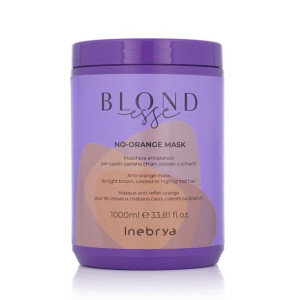 Maska do Włosów Inebrya BLONDesse No-Orange Mask (1 L)