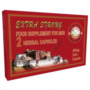 Extra Strong 2Szt. Kapsułki Na Potencję I Erekcję Dla Mężczyzn